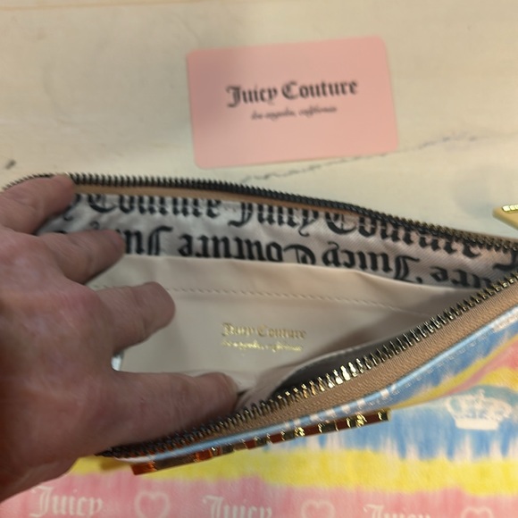 New with Tags juicy couture backpack and pencil or cosmetic case or wristlet - Picture 8 of 16